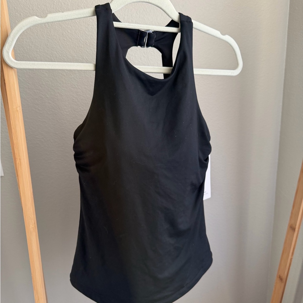 Athleta Black Tank Top Swim